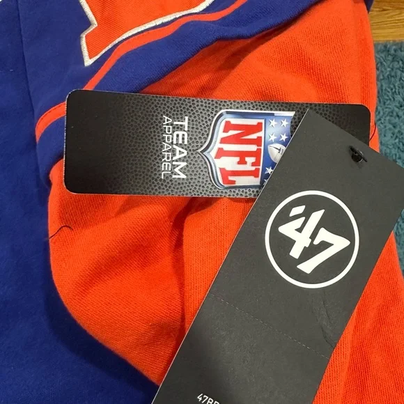 Broncos Blue and Orange Hoodie - Picture 4 of 6